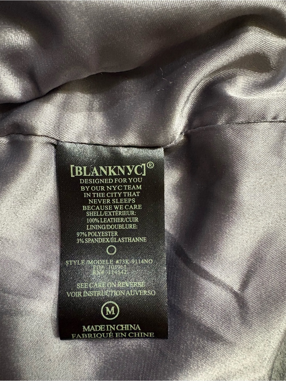 NWOT BLANKNYC Grey Suede Moto Jacket Size M - Picture 4 of 11